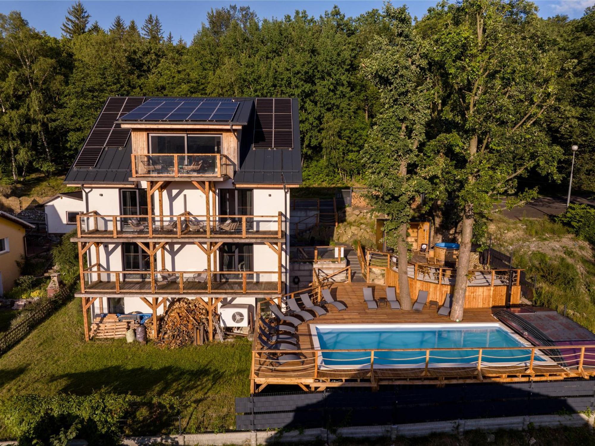Apartamenty Larice - Podgrzewany Basen, Balia I Sauna Сверадув-Здруй Экстерьер фото